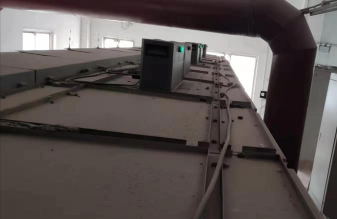 變電站高壓室母線室頂置式草莓黄色片案例